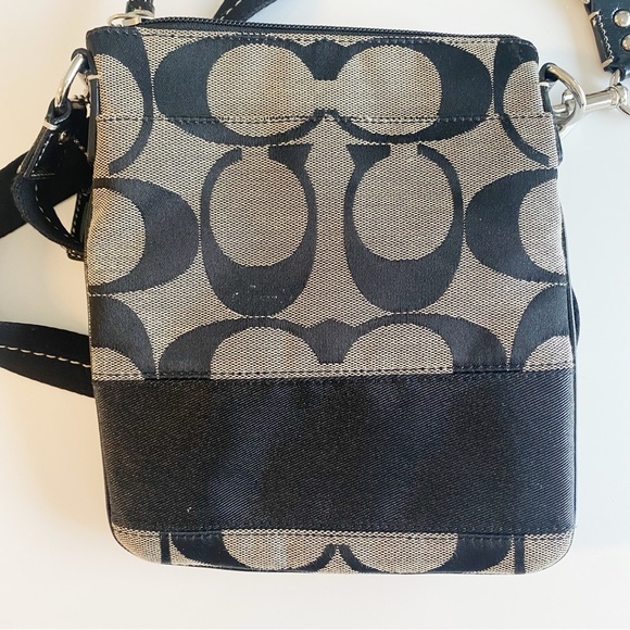 Coach Black and Gray Crossbody Bag - Picture 2 of 4